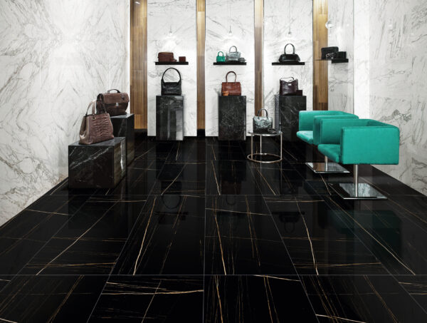 classic nero saint laurent 60x120