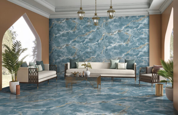 continua onyx acqua 60x120 levigato